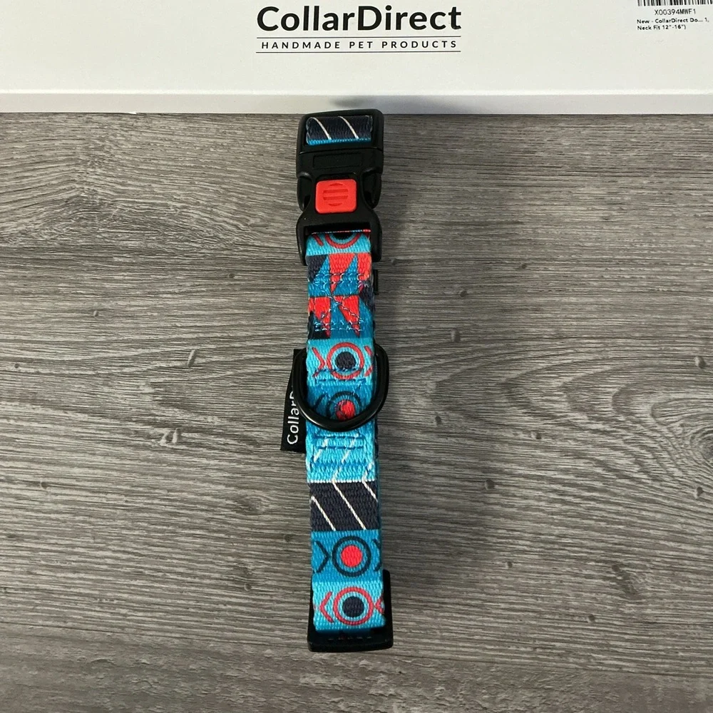 Tribal Ethnic Aztec Pattern, Adjustable Soft Nylon Pet Collar🌻